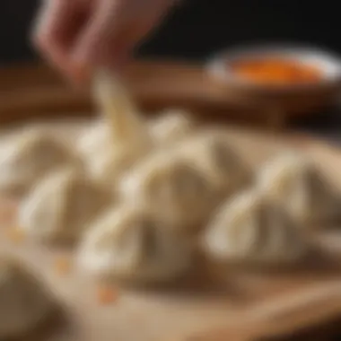 The Foundation of Flavor: Mastering Jiao Zi Dough Close-up of finely kneaded dough for dumplings