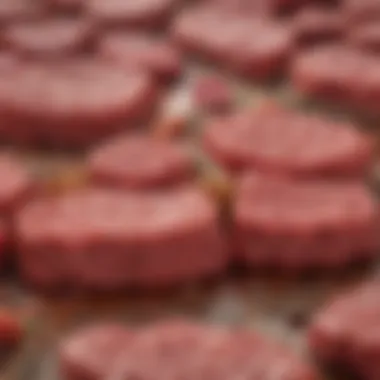 Bacterial Growth Dynamics in Spoiled Ground Beef A chart depicting the growth of harmful bacteria in improperly stored beef.