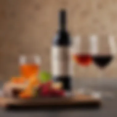 An artistic representation of the cultural significance of aperitif wines in Italian lifestyle.