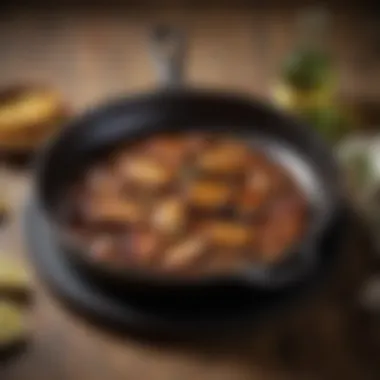 Exceptional Cast Iron Skillet High-quality cast iron skillet designed for heat retention and even cooking