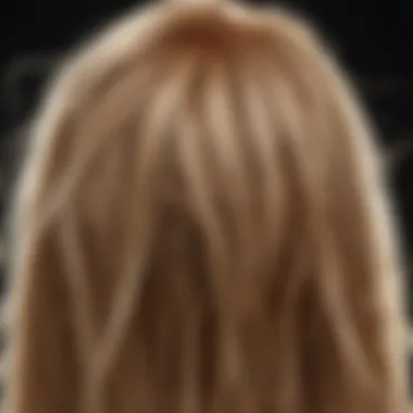 Cleansing Effects on Hair Illustration of hair strands with arrows indicating cleansing effects