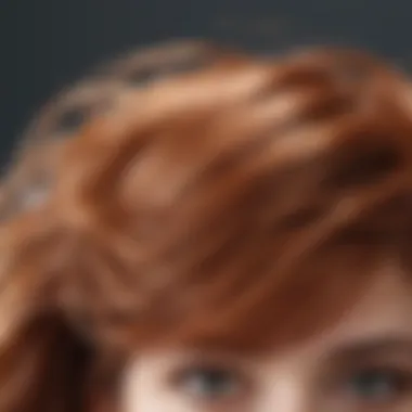 Naturally Beautiful Hair Beautifully styled hair showcasing natural shine