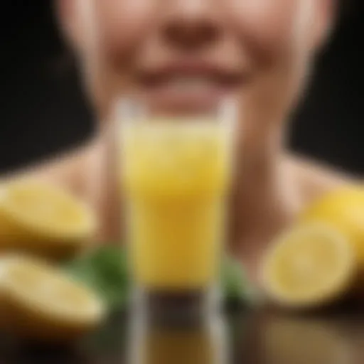 Nutritional profile of lemon juice