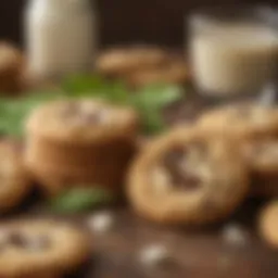 A vibrant display of freshly baked cookies using stevia as a sweetener