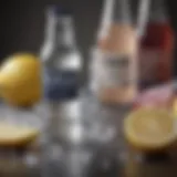 Visual representation of hard seltzer ingredients