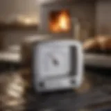 Precision measurement of oven temperature