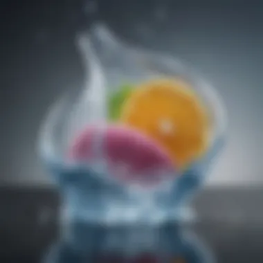 Future Innovations in Water Packaging Creative artwork depicting future innovations in water packaging