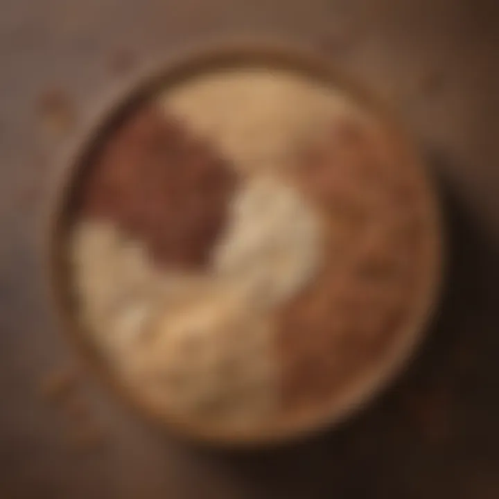 A bowl of whole grains and legumes