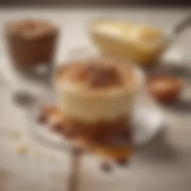 Delicious Cocoa Butter Dessert Recipe A visually appealing recipe card featuring a cocoa butter-based dessert, inviting culinary exploration.