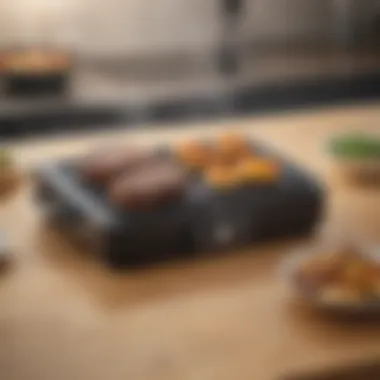Versatile Design of the Zojirushi Gourmet Sizzler Elegant electric griddle design showcasing versatility